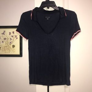 American Eagle Outfitters Collared Tee